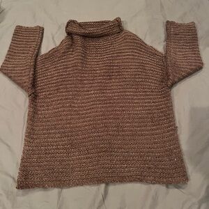 #14 AERIE Brownish Turtle Neck Sweatshirt Size M